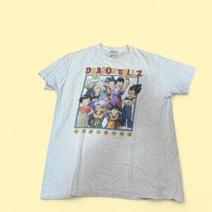 Dragon Ball Z White Graphic Tee